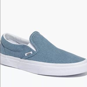 Vans classic slip on denim unisex 6.5 women/ 5 men